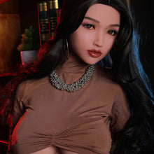 Load image into Gallery viewer, Renee: Lifelike Silicone Head Implanted Hair Sexy Gel Breasts TPE Sex Doll Realistic Rotatable Eyeballs Real Butt Love Doll
