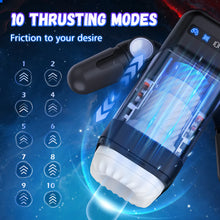 Load image into Gallery viewer, AMOVIBE Joy of Stick Game Cup Male Masturbator with 7 Thrusting Settings, 10 Vibrations &amp; 2 Heating Levels
