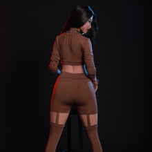 Load image into Gallery viewer, Renee: Lifelike Silicone Head Implanted Hair Sexy Gel Breasts TPE Sex Doll Realistic Rotatable Eyeballs Real Butt Love Doll

