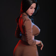 Load image into Gallery viewer, Renee: Lifelike Silicone Head Implanted Hair Sexy Gel Breasts TPE Sex Doll Realistic Rotatable Eyeballs Real Butt Love Doll
