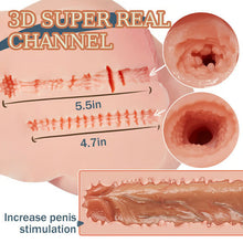 Load image into Gallery viewer, 11lb Life-Sized Realistic Butt Masturbator
