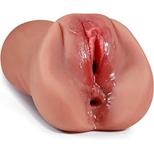 Load image into Gallery viewer, 2-1 Realistic Vagina with anal masturbator
