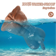 Load image into Gallery viewer, 16lb Big Black Cock Torso Doll
