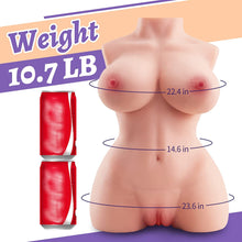 Load image into Gallery viewer, 11LB Sex Doll with Tits White
