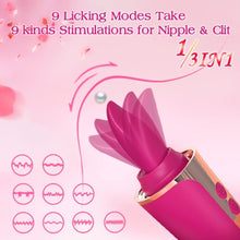 Load image into Gallery viewer, G-spot Licking Vibrator 3-1
