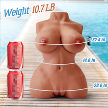 Load image into Gallery viewer, 11LB Sex Doll with Ass and Tits Tan
